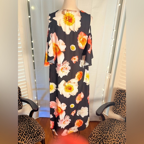 Gianni Bini Multicolor Floral Kimono Medium - Picture 3 of 10